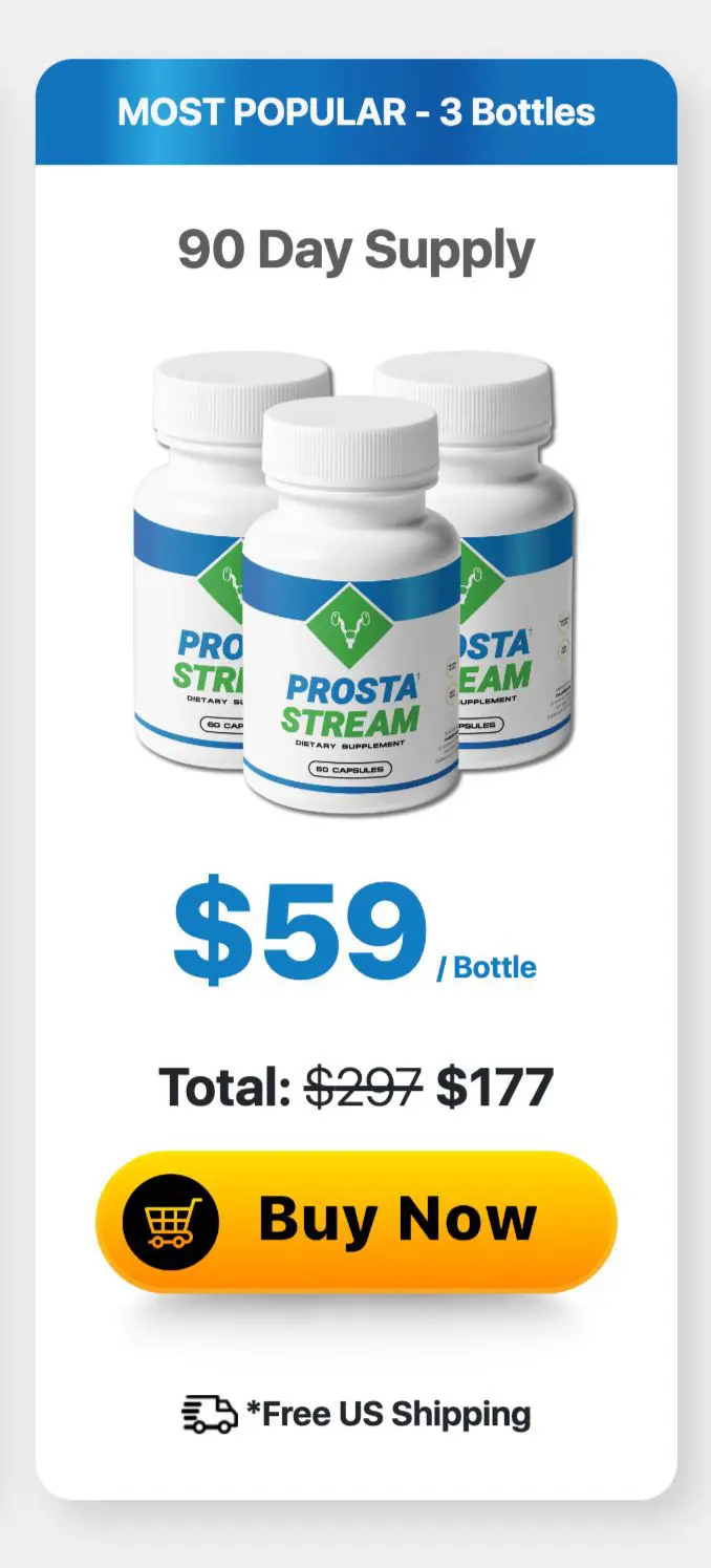 Buy ProstaStream 3 bottles