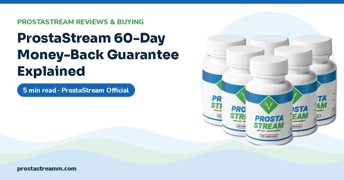 ProstaStream 60-Day Money-Back Guarantee Explained