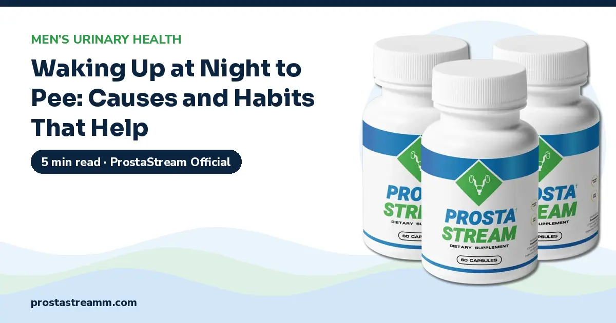Waking Up at Night to Pee: Causes and Habits That Help